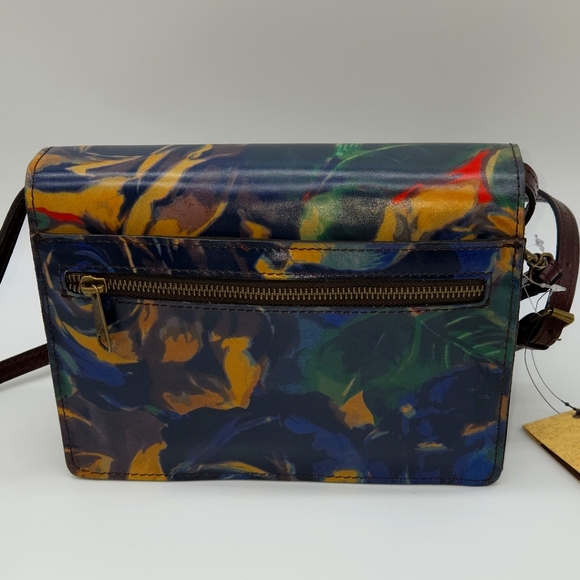 New Patricia Nash Leather Lanza Crossbody Clutch Bag - Picture 6 of 11